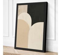Open Book Study Minimalist Canvas Wall Art Print 18x12 Inch (46 x 30 cm)