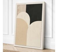 Open Book Study Minimalist Canvas Wall Art Print 18x12 Inch (46 x 30 cm)