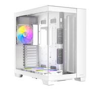 Open Box Antec C8 ARGB Full Tower Tempered Glass PC Gaming Case White