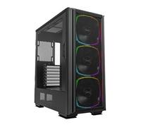 Open Box Montech SKY TWO GX Black Mid Tower Case Tempered Glass with T
