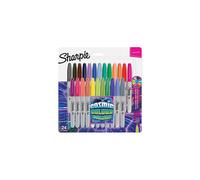 Sharpie Permanent Markers - Cosmic Colour Limited Edition (Fine Point, 24 Count)