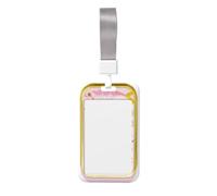 Open Can of Sardines Sliding Id Badge Holder Hard Plastic Work Card Case Name Tag Protector for Nurses Office