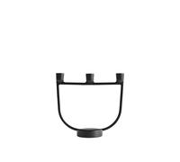 Open Candelabra candleholder black Muuto - 05710562051031