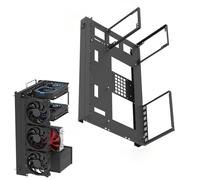 Open Case Set: Creative Personality ATX/M-ATX/ITX Open Chassis | Ratchet Wrench Set, Motherboard Test Bench, Outdoor Computer Case Chasi Stand