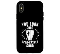 Open casket mortician Case for iPhone X/XS