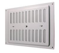 Open & Close Aluminium Air Vent 9" x 6" | Large Double Brick Hit & Miss Sliding Adjustable Grille Cover
