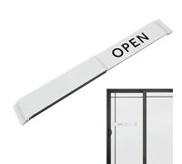 Open Closed Sliding Sign | Double Sided Privacy Sliding Door Indicator | Open Closed Sign | Sliding Door Display for Shop , Offices, Shops and Clinics