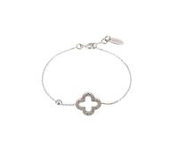 Open Clover Bracelet Latelita Silver One Size