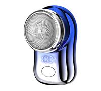 Open Comb Mill - for Men, Lightweight Pocket Shaver, Wet and Dry Shaver, Portable Rechargeable Razor for Men, for Car, Travel, Beard, Face Back Hair Remover (A, One Size)