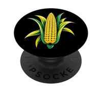 Open Corncob Corn On The Cob Farmer Lover Corn-cob Farm Fan PopSockets Adhesive PopGrip