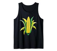Open Corncob Corn On The Cob Farmer Lover Corn-cob Farm Fan Tank Top