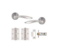 Open Door Pack with Dual Finish Handles with 3" 2BB Hinges