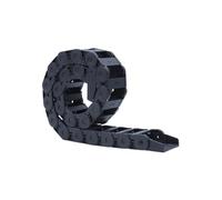 Open Drag Chain for CNC 3D Printer, Cable Carrier with Ends, Bridge Type, 1000mm Length, 15x15mm, 15x20mm, 15x30mm(15x20mm)