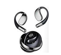 Open Ear Air Conduction Headphones Wireless Bluetooth 5.4 Headphones,High-precision Multi-language Translation 48H Playtime IPX5 Waterproof Wireless Earbuds, Snug Fit for Workout Driving Walking,Black