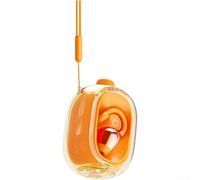 Open Ear Bone Conduction Headphones for Situational Awareness(Orange B)