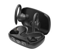Open Ear Clip Earbuds | Clip on Noise Reduction Wireless 5.3 Headphones,Secure Fit Earphones, Touch Control Headsets with Long Battery Life for Outdoor Travel Camping
