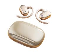 Open Ear Clip Earbuds | Comfort Wireless Headphones,Waterproof Long Battery Life Smart Earphone for Game Women Phones Travel Adults Home Men