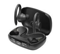 Open Ear Clip Headphones - Noise Reduction Wireless 5.3 Ear Clip Headphones,Touch Control Long Battery Life Headsets, Waterproof Earphones for Outdoor Travel, Camping, Hiking