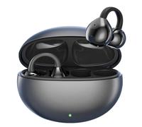 Open Ear Clip on Earphones Out of Ear Cuff Earring Earbuds Open-ear Headphones Air Conduction Wireless Bluetooth 5.4 Sports Gym Cycling Secure Fit Ear Buds for Men Women Workout Running Office Work