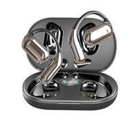 Open Ear Clip Wireless Earbuds Bone Conduction Headphones, Bluetooth 5.4, Open Ear Design, Built-in Mic, IPX7 Waterproof, LED Display Charging Case,Ear Hooks Ear Buds,Design for Running Fitness12