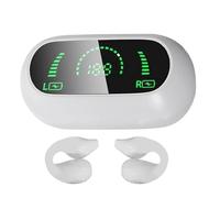 Open Ear Earbuds - Clip On Open Ear Earbuds, Running | Wireless Headphones | Bone Conduction Style | For Sports Gym Workout Cycling Hiking Safety Comfort Student Teen Adult Tech Gift Set