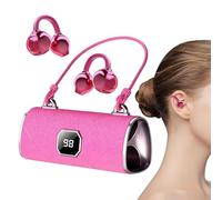 Open Ear Earbuds - Wireless Non-Slip Fashion Handbag,Open Ear Earbuds Clip On - for Home School Car Gym Outdoor Travel Camping Running Sports Workout