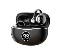 Open Ear Headphones - Clip On Headphones, Fitness Headphones | ABS+PC Open Ears Business Wireless Clip In Headphones Comfortable For Gym Exercises That Work