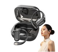 Open Ear Headphones - Cordless Open Fit Stereo Earphones Build, Clear Call Stability Design | Comfortable Audio Communication Tool for Translation Live Broadcast Fitness Movement