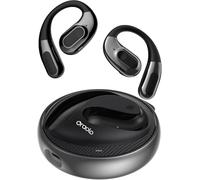 Open Ear Headphones, Open Ear Earbuds with Clear Calls, Bluetooth 5.4 Wireless Earbuds With Ear Hooks, Playtime 40H, IPX5 Waterproof, Lightweight Sport Earphones For Workouts Running Fitness (Black)