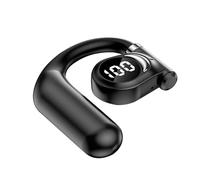 Open Ear Headphones - Single Left Earbud, LED Display Earbuds Wireless Left Ear Earbuds, Electronic Entertainment for Men And Women, All Day Comfort, For Men And Women