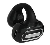 Open Ear Headphones - Techning Innovative Bone Conduction | A secure wireless headset with clear reading, comfortable listening device for fitness, travel or activity, Black, Se référer au descriptif