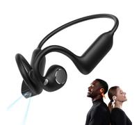 Open Ear Headphones with Camera, Hands-Free POV Camera Headphones AI Voice Assistant Wireless Bluetooth Earphones Sports Headset for Running, Cycling, Walking