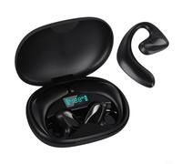 Open Ear Translating Wireless Earphones, M8 Translation Headphones, AI Language Translation Earbuds Real Time 144 Languages(Black)