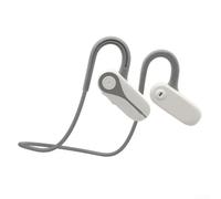 Open Ear Wireless Headphones for Running Cycling Gym Safety | ABS plastic body, ultra-lightweight 29g, ergonomic hook design, adjustable fit, all-day comfort(White)