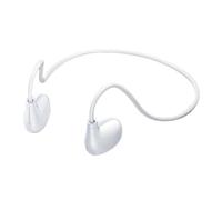 Open earHeadphones - Air Conduction Earbuds, Low Latency earBuds | IP68 Waterproof White Design, Touch Control, Ultra-Long Battery Life, Outside earSports Workout Running Gym Cycling Outdoor Use