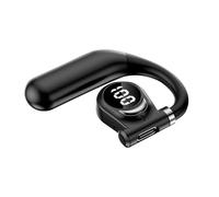 Open Earphone, Left Single Earpiece | Single LED Headphones for Left Ear with Digital Display - Instant Connectivity Earphones for Clear Calls for Smartphone