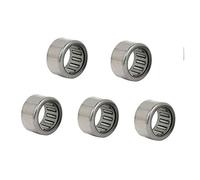 Open End Bearing Vogueing Tool Needle Roller Bearing Full Complement Roller Ball Drawn Cup Bearing (HK1516-15mm*21mm*16mm, 5Pcs)