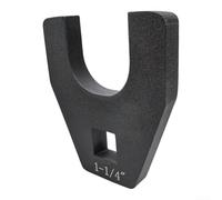 Open End Crowfoot Tool 1-3/16 Inch Black Oxide(1-1/4 inches) | High-strength alloy steel, black oxide finish, rust resistant, fits 1/2 inch ratchets, torque accurate