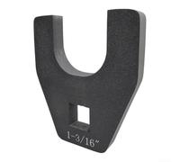 Open End Crowfoot Tool 1-3/16 Inch Black Oxide(1-3/16 inches) | High-strength alloy steel, black oxide finish, rust resistant, fits 1/2 inch ratchets, torque accurate