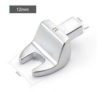 Open-End Socket Wrench Tool 9 x 12 mm Insertion Spanner 8-32mm Adjustable Jaw for Nuts and Bolts, Made of Chrome Vanadium Steel, Silver