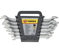 Open End Wrench Double Sided 6-32mm CrV Steel TOPEX 35D657