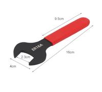 Open End Wrench for ER8A ER11A ER16A ER20A ER25A Collet Chuck Holder, Carbon Steel Spanner Tool with 120-220mm Length Variants (1pc) ER16A