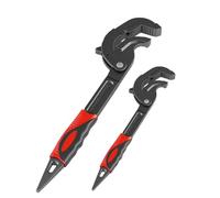 Open End Wrench Multifunctional Adjustable Automatic Locking Fast Pipe Clamp Carbon Steel Water Pipe Manual Industrial Hand Wrench