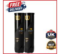 Open Extra Duty Tennis Balls 2 Cans with 4 Balls Each for Hard Surfaces