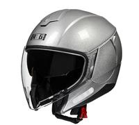 Open Face Motorbike Helmets Retro Jet 3/4 Helmet DOTECE Approved Motorcycle Half Helmet with Double Visor Moped Scooter Cruiser Helmets for Adults Unisex Sturdy and Durable Z,XXL:63-64CM