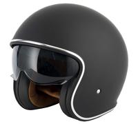 OPEN FACE MOTORBIKE SCOOTER HELMET RETRO MOD VCAN H589 MOTORCYCLE CRASH HELMETS