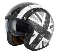 OPEN FACE MOTORBIKE SCOOTER HELMET RETRO MOD VCAN H589 MOTORCYCLE CRASH HELMETS