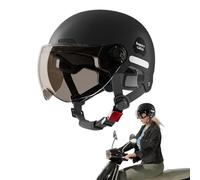 Open Face Motorcycle Hard Hat With Sun Visor, Headgear For Adults Motorcycle, Cruiser Cycling Scooter Helmets, Half Headgear Motorcycles For Adult Scooter Atv Cruiser