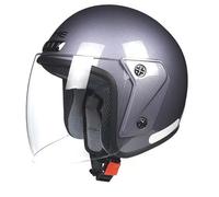 Open Face Motorcycle Helmet Adults Jet Helmet Retro 3/4 Open Face Motorcycle Half Helme Collision-Resistant Helmet for Scooter Cruiser Moped C,XXL=(63-64CM)
