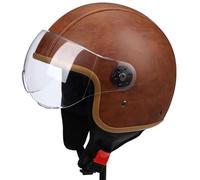 Open Face Motorcycle Helmet for Men &Amp; Women, DOT Approved Unisex Retro Half Helmet，Motorbike Casco for Moped Cruiser Bobber and Chopper 4,M/(57~58cm)
